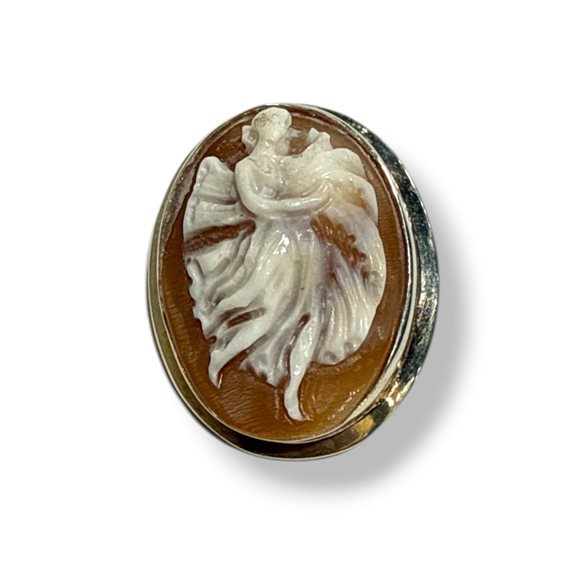 Brosche Mandile 1922 Dame Cammei  in Silber Conchiglia 2MSPCM53 - 2MSPCM53